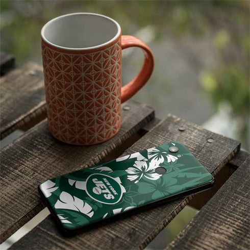 NFL New York Jets Tropical Print Google Pixel 3a XL Skin